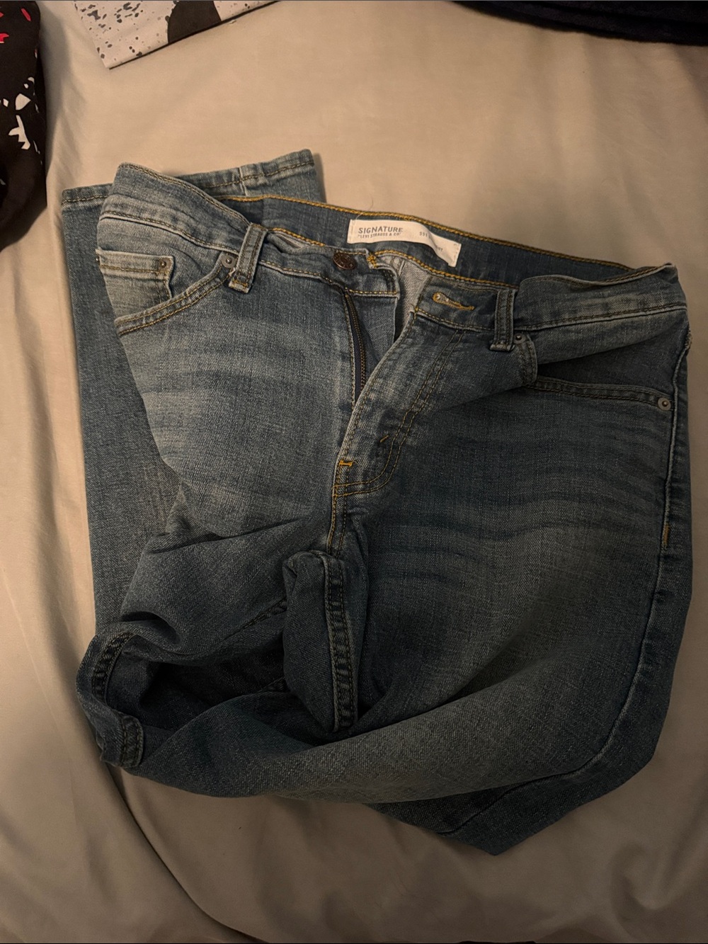 Levi's Men’s Straight Jeans in Medium Blue Wash